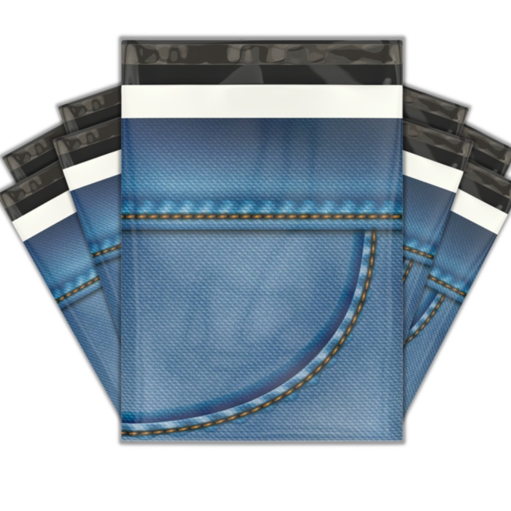 CLEARANCE 50 10X13 Blue Jean Mailers PRICE FIRM - Picture 3 of 7